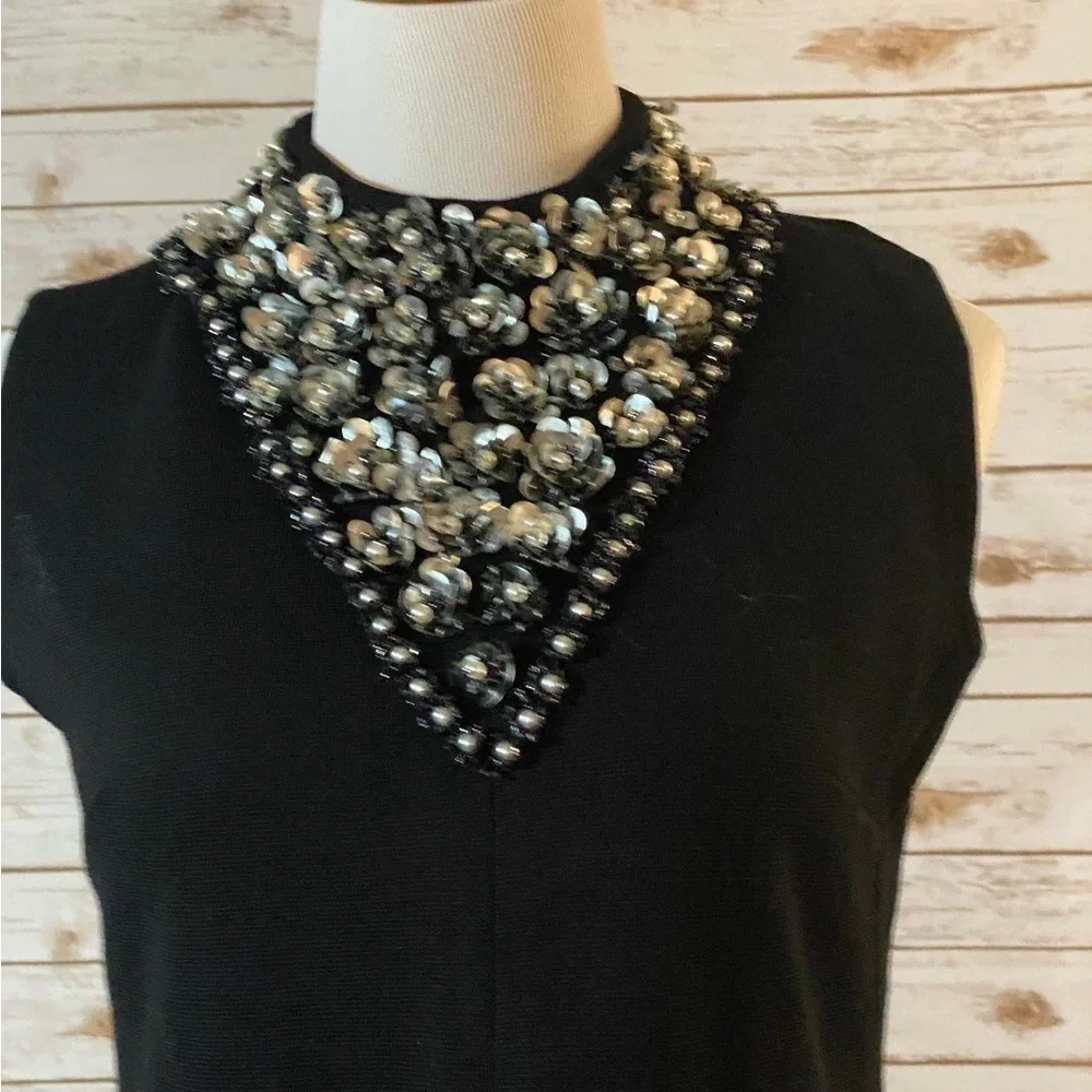 Vintage Banff Ltd 1960s 100% wool sleeveless dress